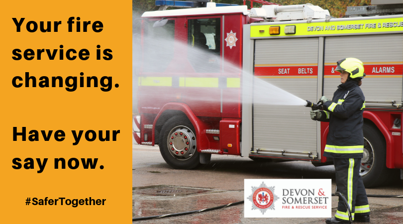 Your fire service is changing take part in the consultation